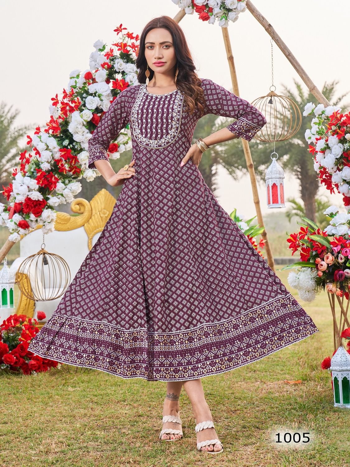 Spotlight Vol 5 By Blue Hills Anarkali Kurtis Catalog